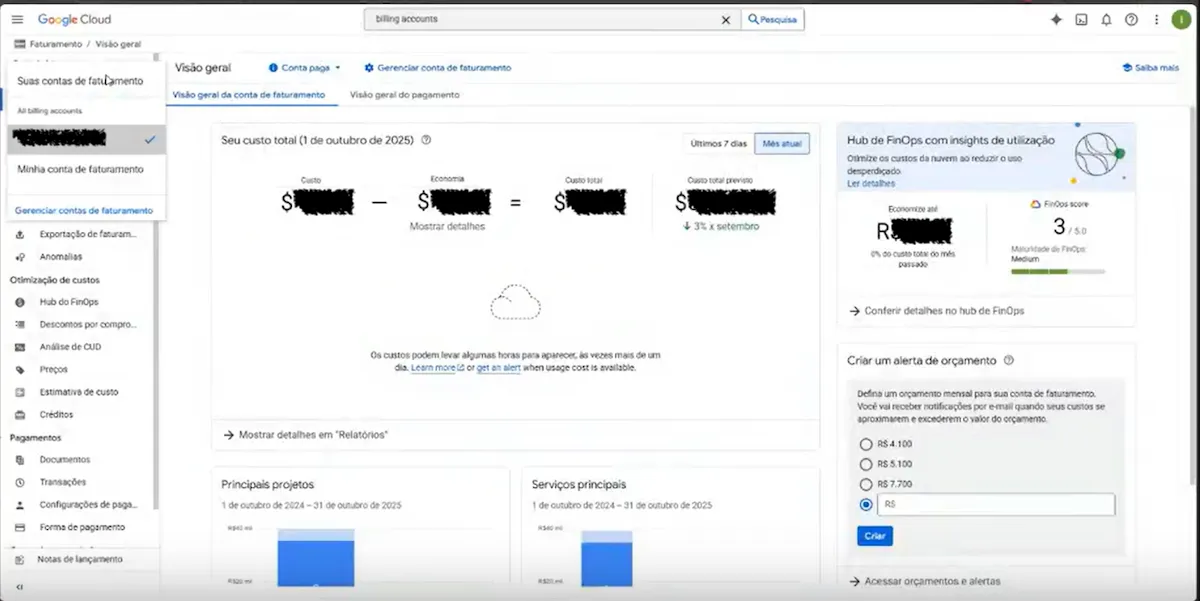 Conectando provedores GCP ao Cloud8 Conectando provedores GCP ao Cloud8