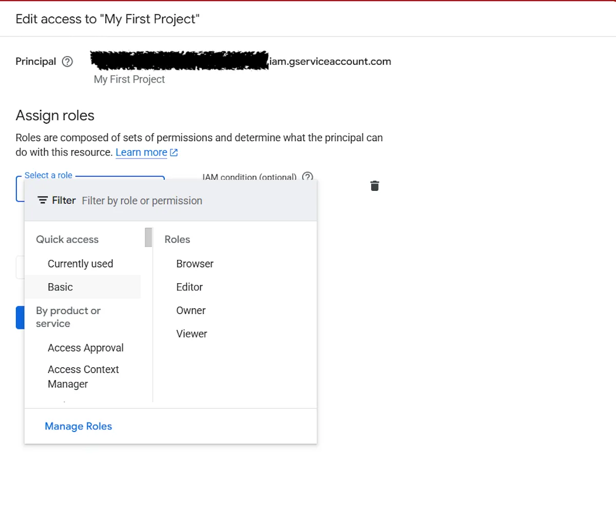 Conectando provedores GCP ao Cloud8 Conectando provedores GCP ao Cloud8