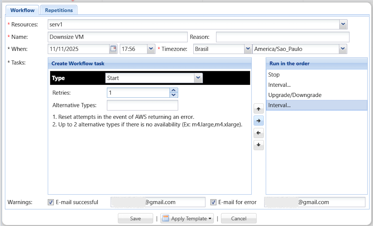 Cloud8 Automations
