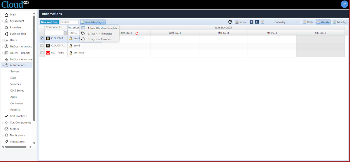 Cloud8 Automations