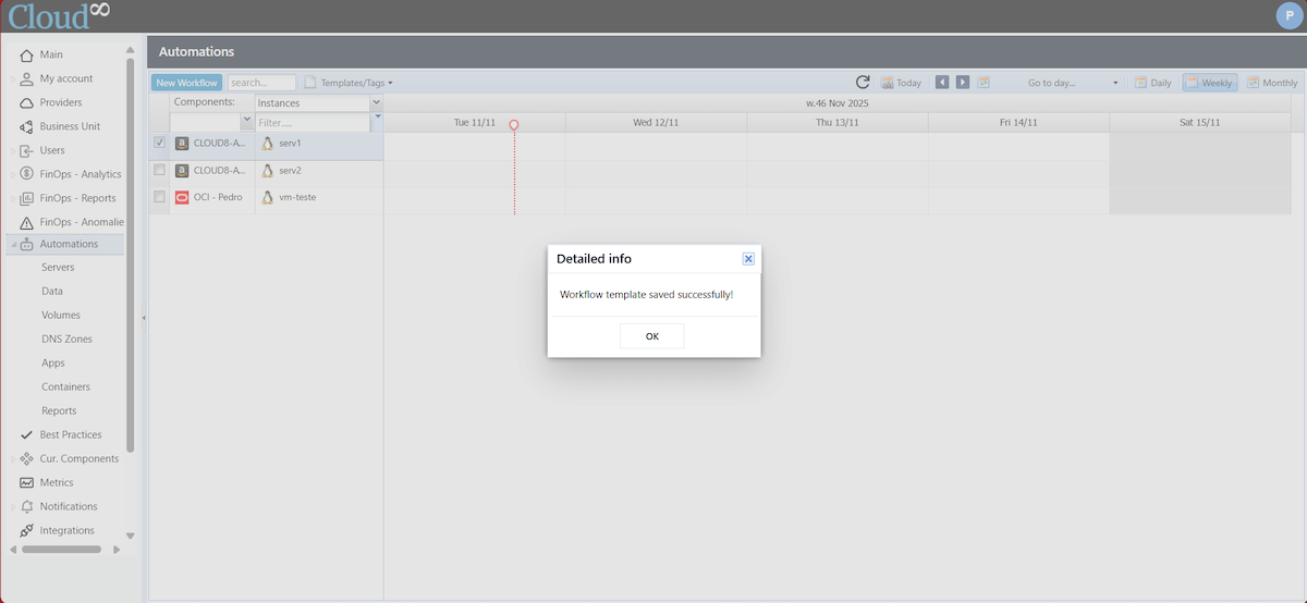 Cloud8 Automations