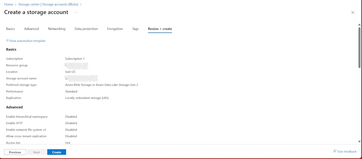 Integrando Azure Storage