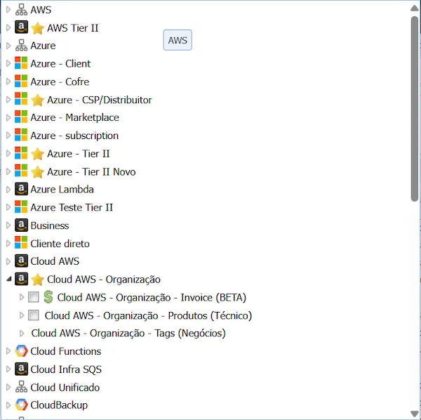 Configurando Budgets no Cloud8