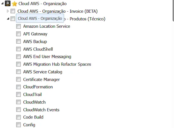 Configurando Budgets no Cloud8