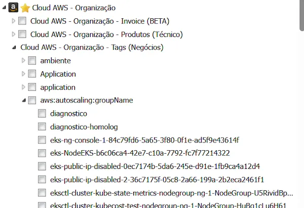 Configurando Budgets no Cloud8